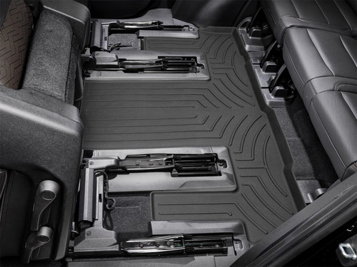 WeatherTech 2021+ Chevrolet Tahoe Rear 3rd Row FloorLiner HP - Black