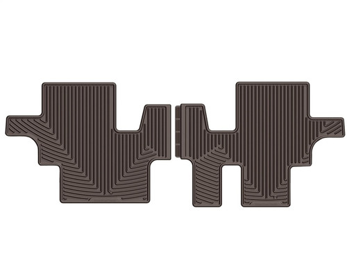 WeatherTech 2013+ Infiniti JX Rear Rubber Mats - Cocoa