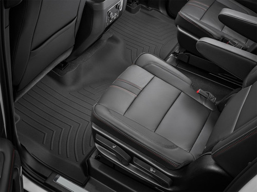WeatherTech 2021+ Cadillac Escalade Rear FloorLiner HP - Black