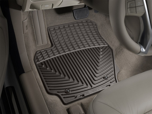 WeatherTech 2007-2014 Volvo S80 Front Rubber Mats - Cocoa