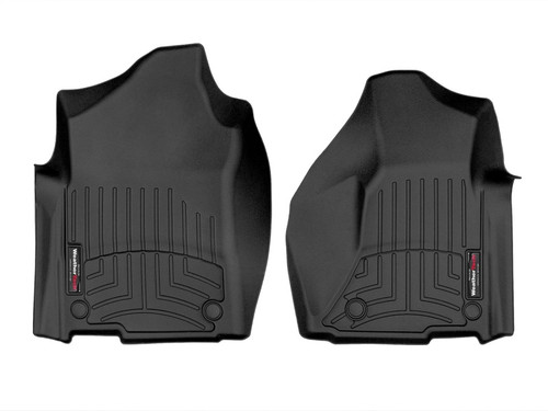 WeatherTech 2019+ Dodge Ram 4500/5500 (Reg Cab) With PTO Vinyl Front FloorLiner - Black