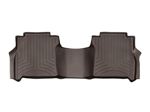 WeatherTech 2016+ Nissan Titan XD Rear FloorLiner - Cocoa