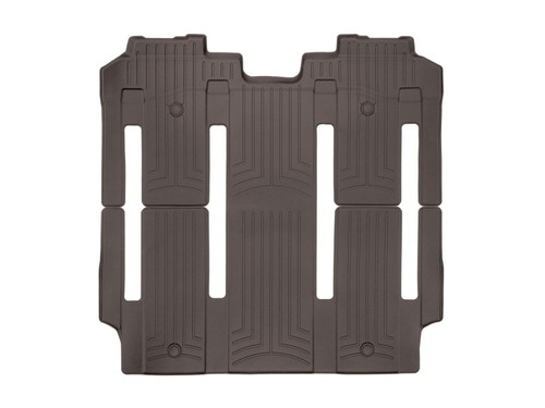 WeatherTech 2021+ Toyota Sienna Rear (7-passenger) FloorLiner - Cocoa