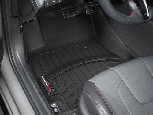 WeatherTech 2021+ Hyundai Elantra(Auto Trans) Front FloorLiner - Black