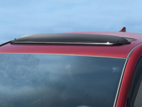 WeatherTech 04+ Mazda  3 Hatchback (5 door) Sunroof Wind Deflectors - Dark Smoke