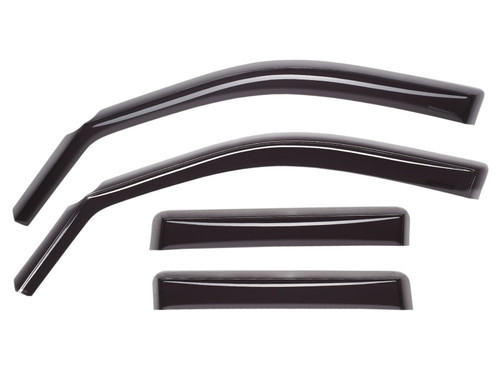 No Longer Available - WeatherTech 13+ Mazda CX-5 Front and Rear Side Window Deflectors - Dark Smoke