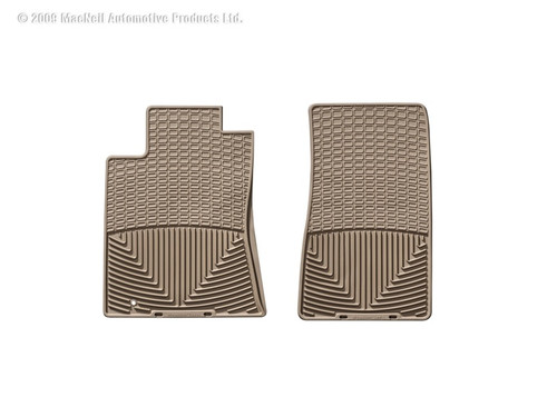 WeatherTech 08-10 Cadillac CTS Front Rubber Mats - Tan