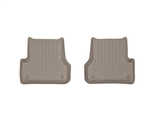 WeatherTech 12+ Audi A6 Rear FloorLiner - Tan