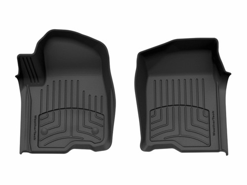WeatherTech 2019+ Chevrolet Silverado 1500 Crew Cab  Front FloorLiner HP - Black