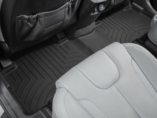 WeatherTech 20+ Hyundai Palisade Second Row FloorLiners - Black