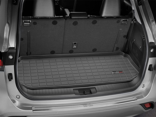 WeatherTech 2020+ Toyota Highlander/Highlander Hybrid (Behind 3rd Row Seating) Cargo Liners - Black