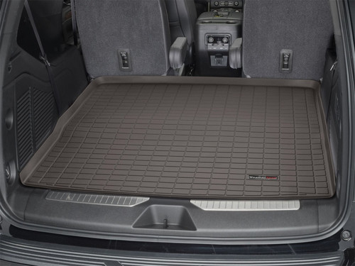 WeatherTech 2021+ GM Tahoe/Yukon/Yukon Denali (Behind 2rd Row Seating) Cargo Liners - Cocoa