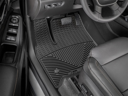 WeatherTech 18-20 Chevrolet Traverse Front Rubber Mats - Black