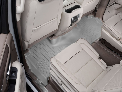 WeatherTech 2021+ Chevrolet Tahoe/Suburban Rear FloorLiner - Grey