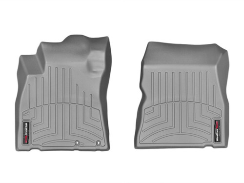WeatherTech 12+ Nissan Versa Sedan Front FloorLiner - Grey