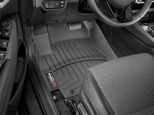 WeatherTech 21+ Kia Seltos Front FloorLiner - Black