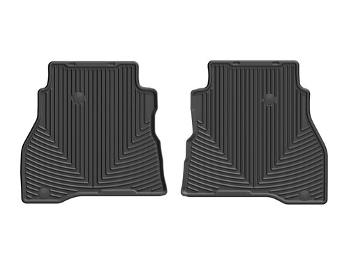 WeatherTech 2020+ Jeep Gladiator Rear Rubber Mats - Black