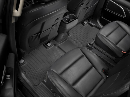 WeatherTech 2020+ Kia Telluride Rear FloorLiners - Black