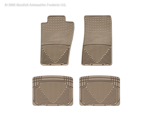No Longer Available - The WeatherTech All-Weather Floor Mats have deeply sculpted channels designed to trap water, road salt, mud and sand.  They wont curl, crack or harden in sub-zero weather. Our All-Weather Floor Mats also have anti-skid ridges to
