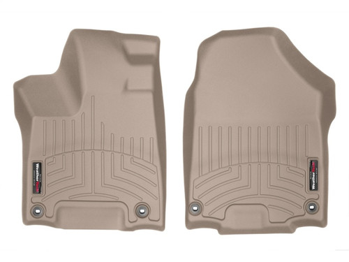 WeatherTech 2017+ Honda Ridgeline Front FloorLiner - Tan