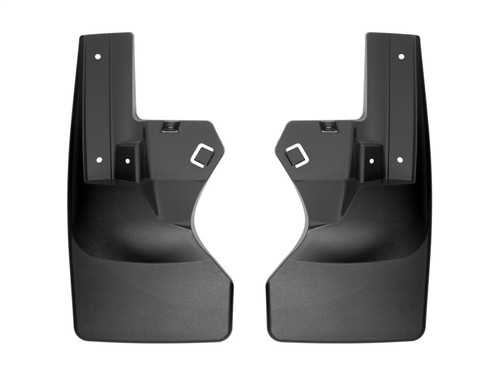 WeatherTech 2020+ Jeep Gladiator Overland/Sport No Drill Mudflaps - Black