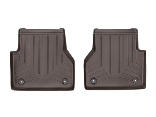 WeatherTech 2019+ Audi A6 Rear FloorLiner - Cocoa
