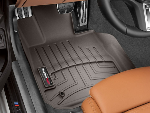 WeatherTech 2019+ BMW 330i Front FloorLiner - Cocoa