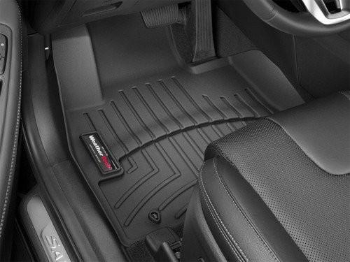WeatherTech 2019+ Hyundai Santa Fe Front FloorLiner - Black
