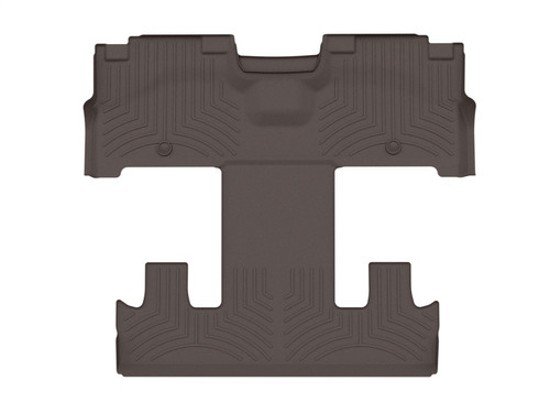 WeatherTech 2018+ Ford Expedition MAX Rear FloorLiner - Cocoa (Works w/2nd Row Bucket Seats)