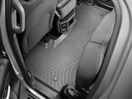 WeatherTech 2019+ Dodge Ram 1500 Quad Cab Rear FloorLiner - Black