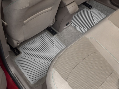 WeatherTech 2017+ Chevrolet Cruze Rear Rubber Mats - Grey