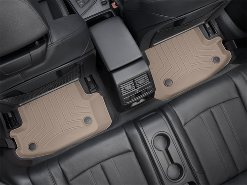 WeatherTech 2018+ Audi A5/S5 Rear FloorLiner - Tan (Cabriolet)