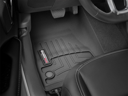 WeatherTech 2018+ Jeep Wrangler Unlimited Front FloorLiner - Black