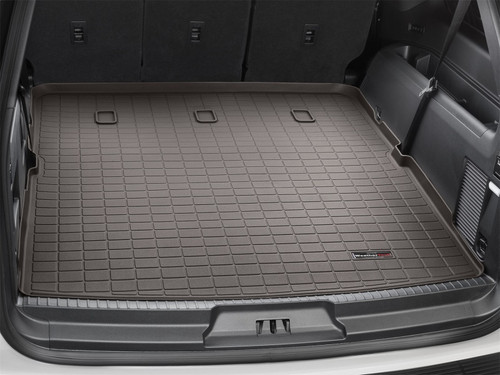 WeatherTech 2018+ Lincoln Navigator L Cargo Liners - Cocoa