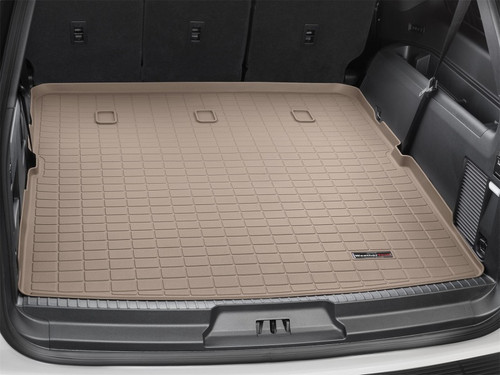 WeatherTech 2018+ Lincoln Navigator L Cargo Liners - Tan