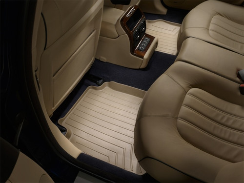 WeatherTech 04-13 Maserati Quattroporte Rear FloorLiner - Tan