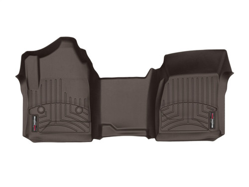 WeatherTech 14+ Chevy Silverado 1500 Regular Cab Front FloorLiner - Cocoa