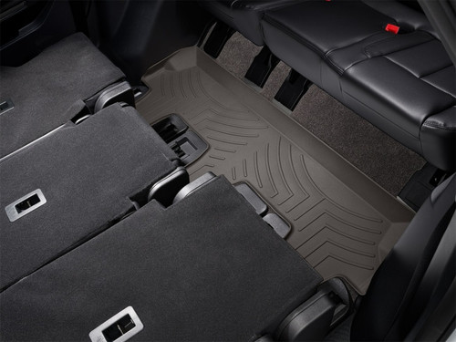 WeatherTech 2018+ Ford Expedition/Lincoln Navigator (2nd Row Bench Seats) Rear FloorLiner - Cocoa