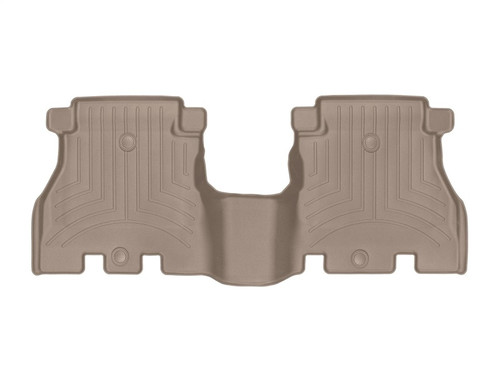 WeatherTech 2018+ Jeep Wrangler Unlimited Rear FloorLiner - Tan