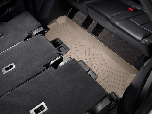 WeatherTech 2018+ Ford Expedition/Lincoln Navigator (2nd Row Bench Seats) Rear FloorLiner - Tan