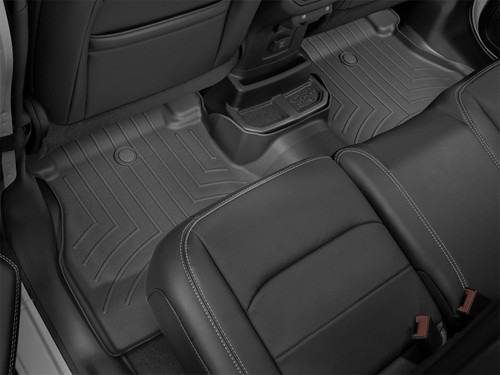 WeatherTech 2018+ Jeep Wrangler Unlimited Rear FloorLiner - Black