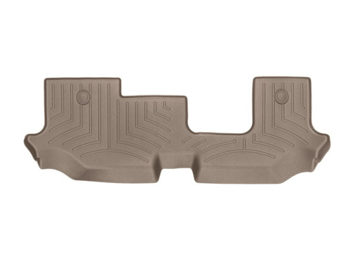WeatherTech 2018+ Volkswagen Atlas Rear FloorLiner - Tan (Fits Vehicles w/2nd Row Bench Seats)