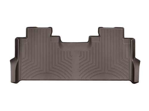 WeatherTech 2017+ Ford F-250/F-350/F-450/F-550 Crew Cab Rear FloorLiner - Cocoa