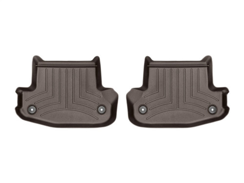 WeatherTech 2018+ Audi A5 Coupe Rear FloorLiner - Cocoa