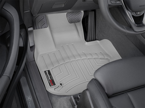 WeatherTech 2018+ BMW X3 Front FloorLiner - Grey