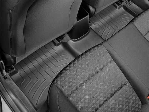 WeatherTech 2018+ Kia Rio Rear FloorLiner - Black