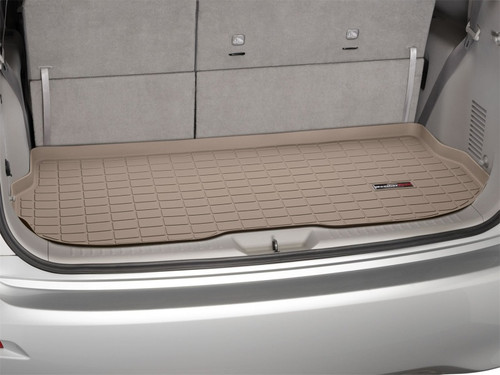 WeatherTech 11-16 Nissan Quest Cargo Liners - Tan (Behind Third Row)