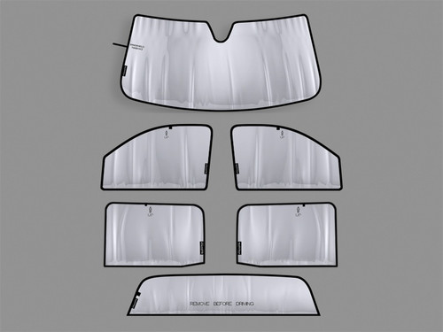 WeatherTech 2014+ Chevrolet Silverado 1500 Crew Cab TechShade Full Vehicle Kit