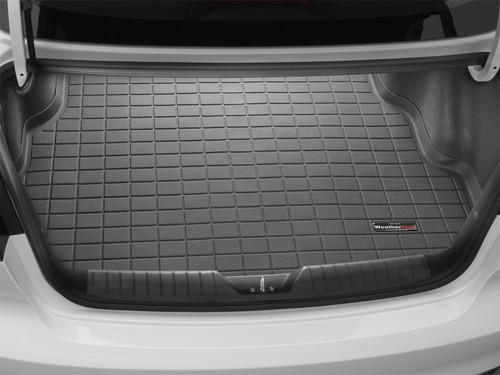 WeatherTech 2012+ Kia Rio Sedan Cargo Liner - Black