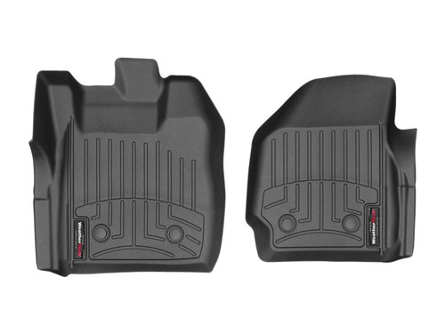 WeatherTech 13-16 Ford F-250 F-250/F-350/F-45-/F-550 Vinyl Front FloorLiner - Black (Regular Cab)